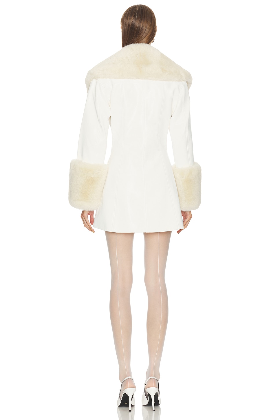 Julieta Faux Leather Coat