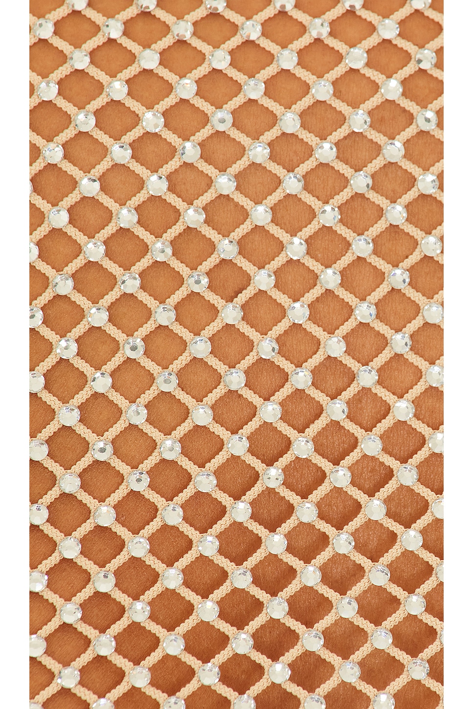 Delfina Crystal Net Top - Thumbnail 5