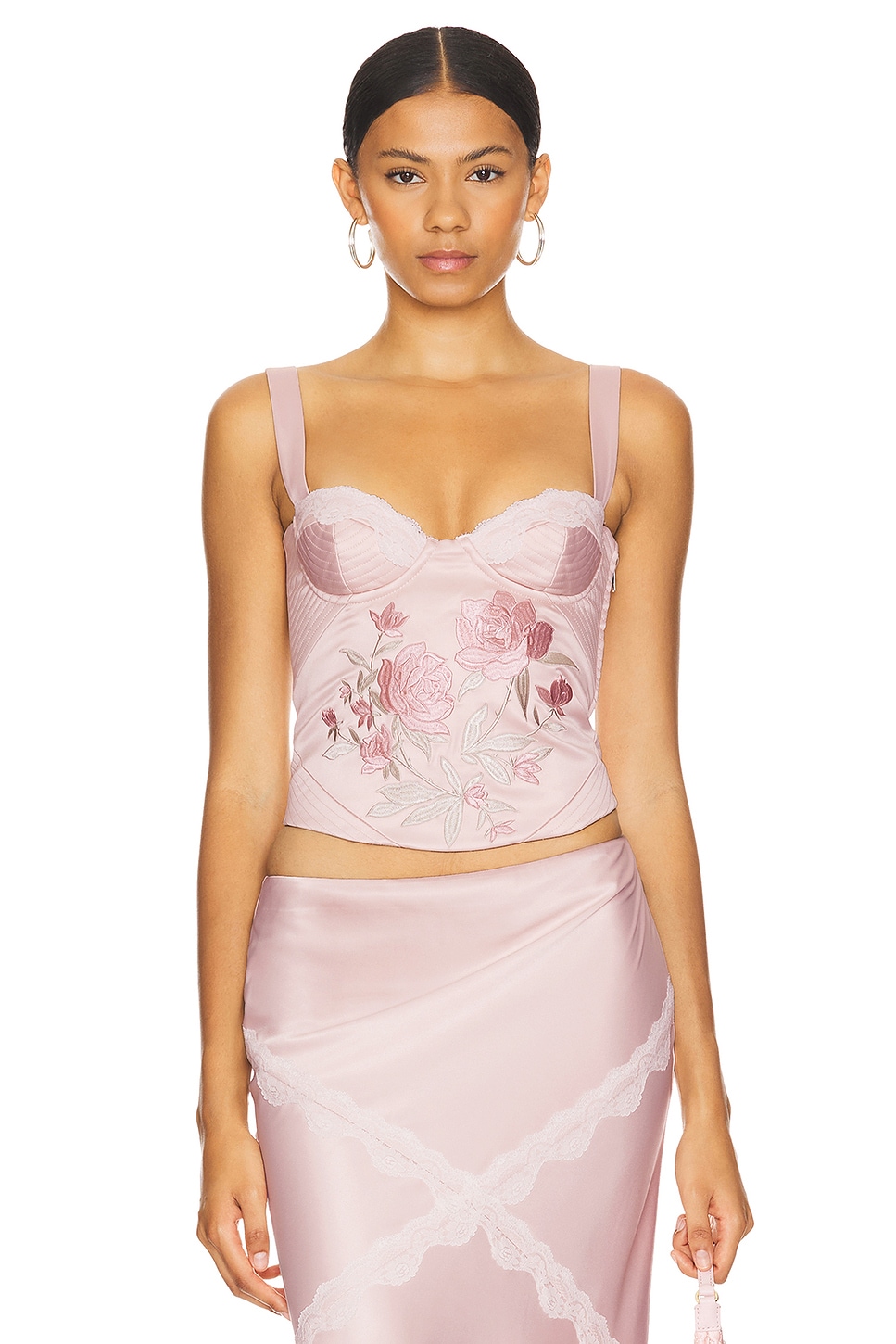 LOBA Roselie Embroidered Bustier