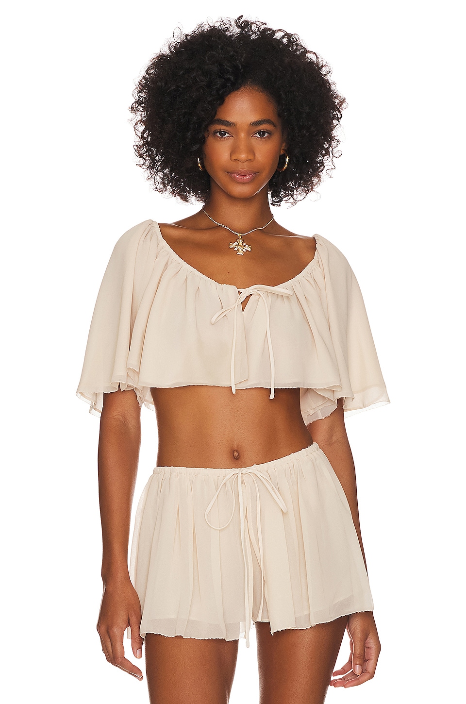 LOBA Paloma Top in Ivory