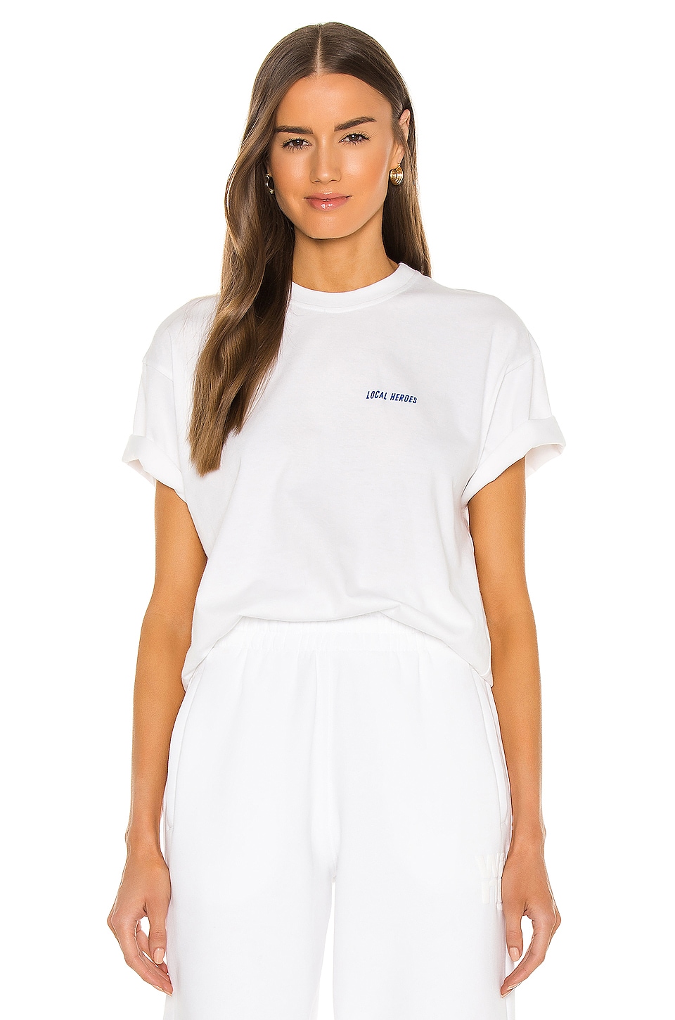Local Heroes High High High Tee in White