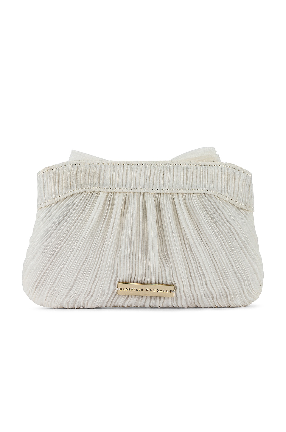 Loeffler Randall Rochelle Clutch in Pearl