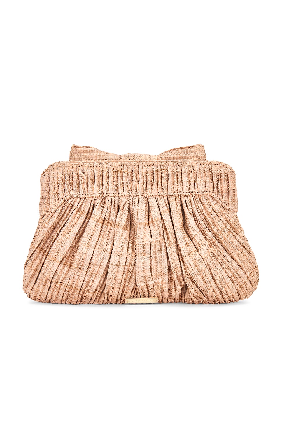 Rayne Pleated Bow Clutch - Thumbnail 2