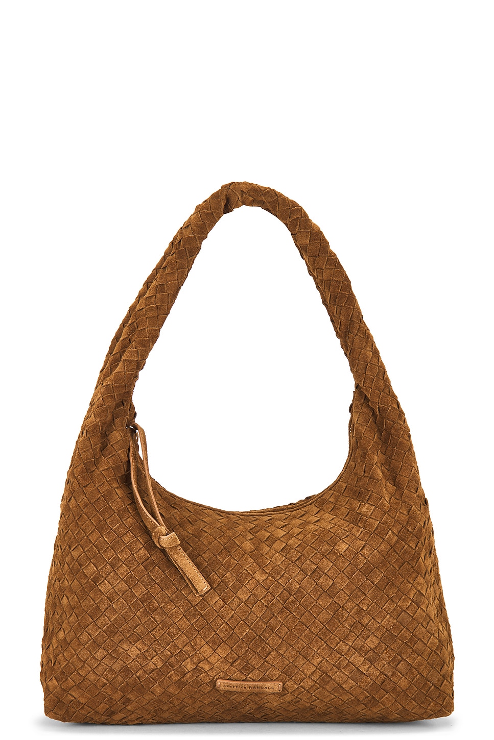 Loeffler Randall Willow Woven Hobo Bag in Cacao | REVOLVE display picture 2