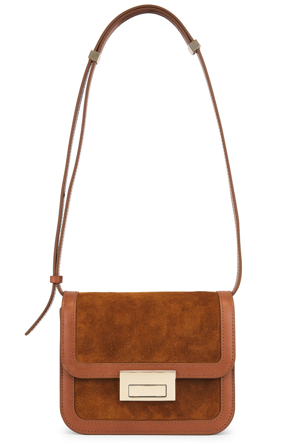 Desi Crossbody With Lock Hardware - Thumbnail 1