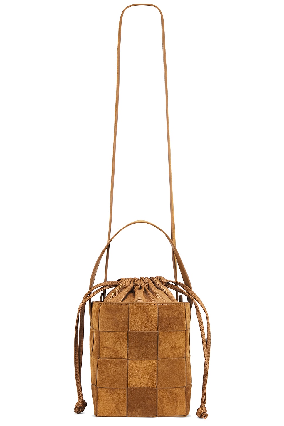 Laith Wide Woven Top Handle Bag - Thumbnail 1