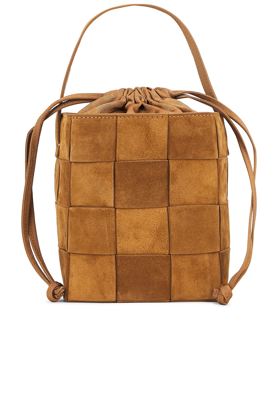 Laith Wide Woven Top Handle Bag - Thumbnail 2