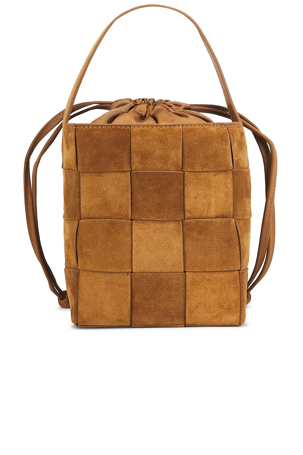 Laith Wide Woven Top Handle Bag - Thumbnail 3