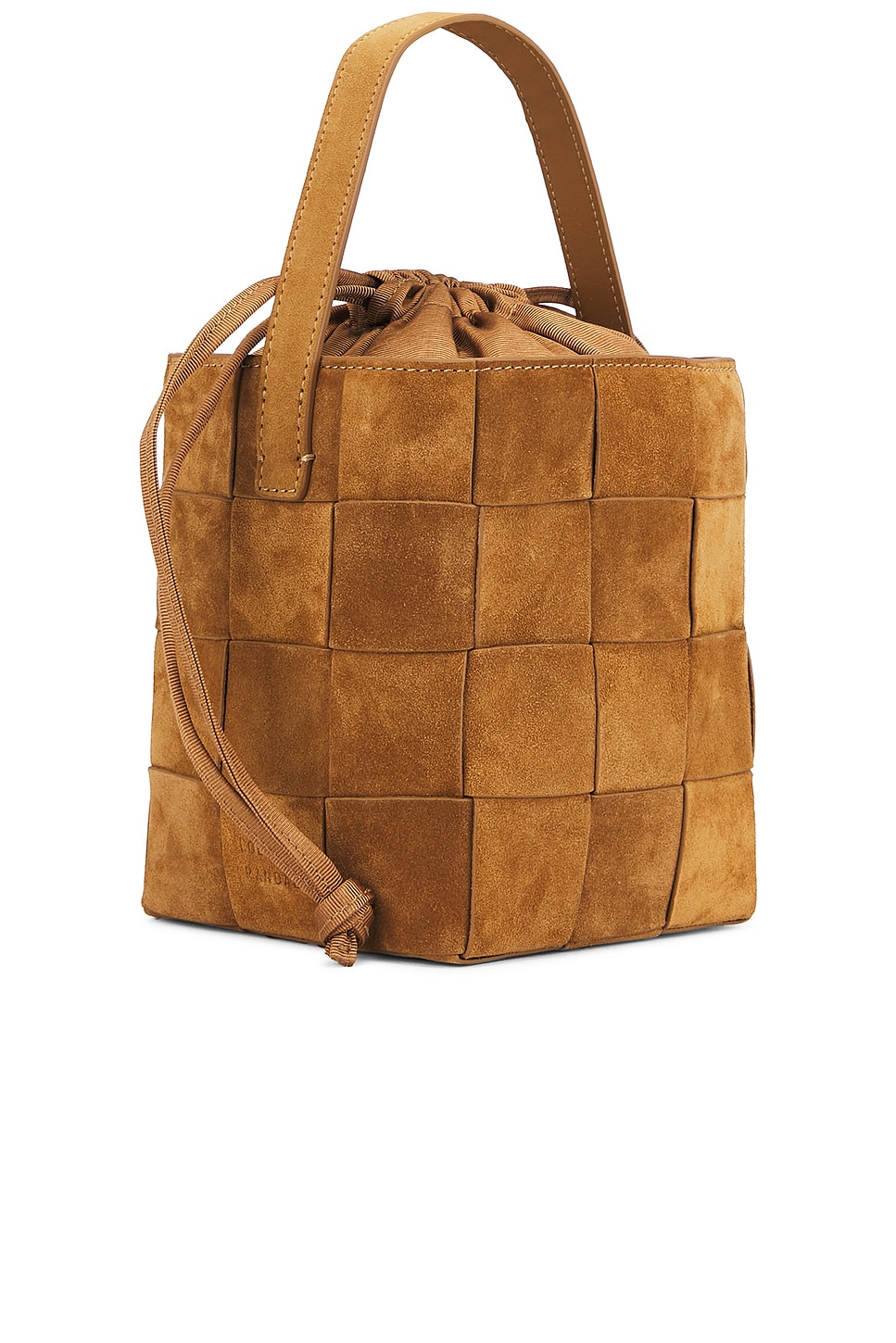 Laith Wide Woven Top Handle Bag - Thumbnail 4