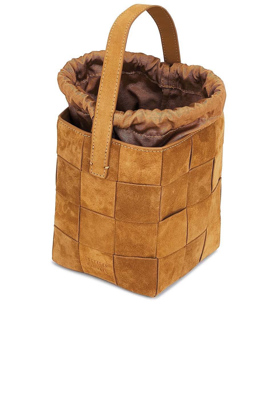 Laith Wide Woven Top Handle Bag - Thumbnail 5