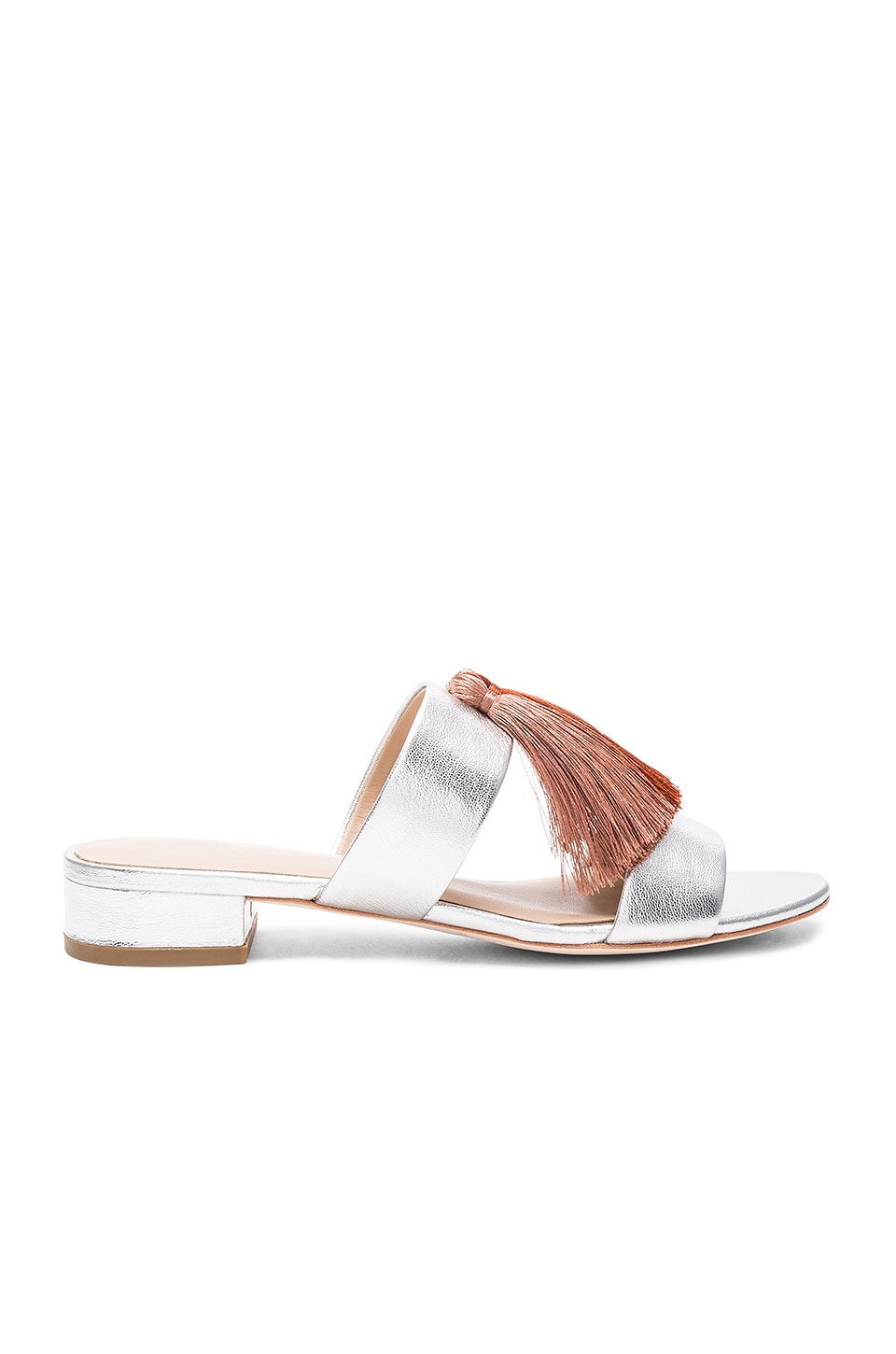 loeffler randall silver sandals