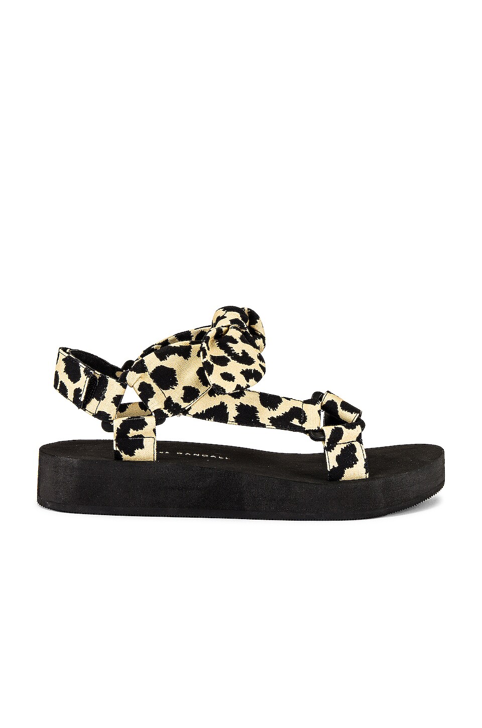 Loeffler Randall Maisie Sporty Sandal in Leopard