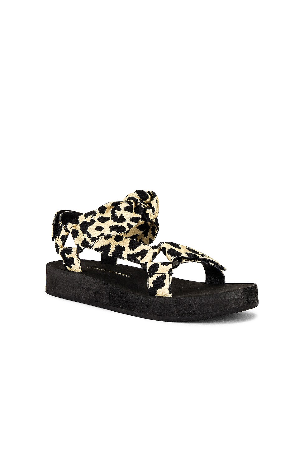 Loeffler Randall Maisie Sporty Sandal in Leopard