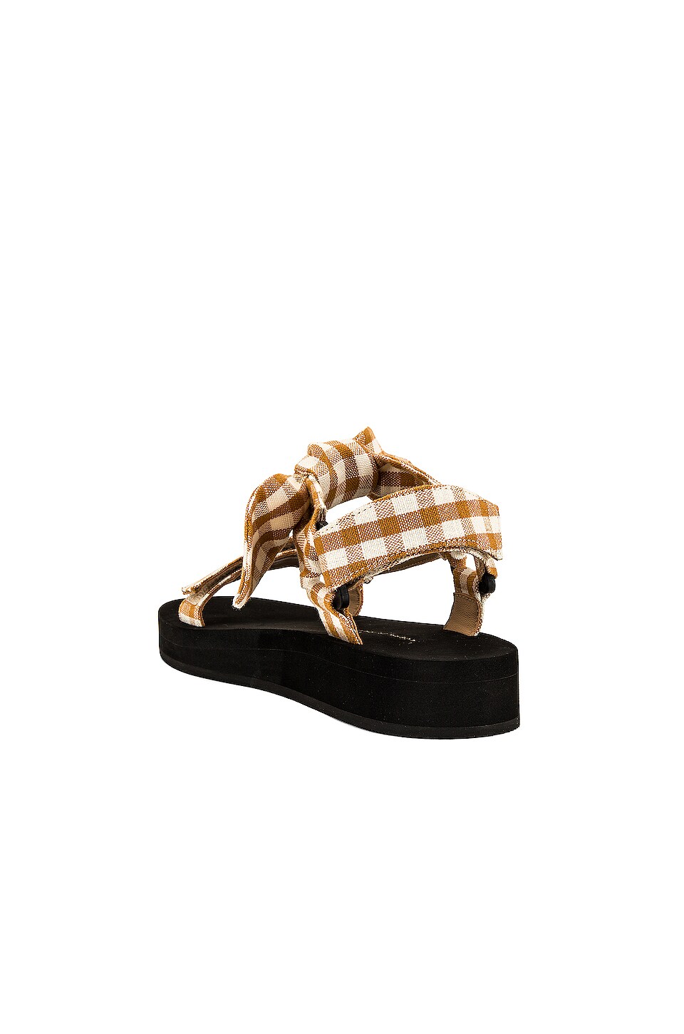 Loeffler Randall Maisie Sporty Sandal in Amber Gingham REVOLVE