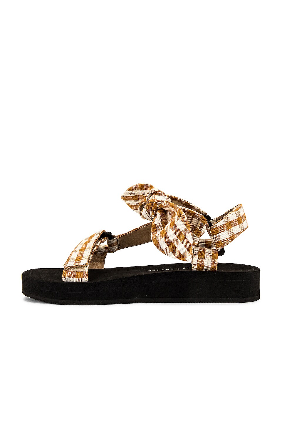Loeffler Randall Maisie Sporty Sandal in Amber Gingham REVOLVE