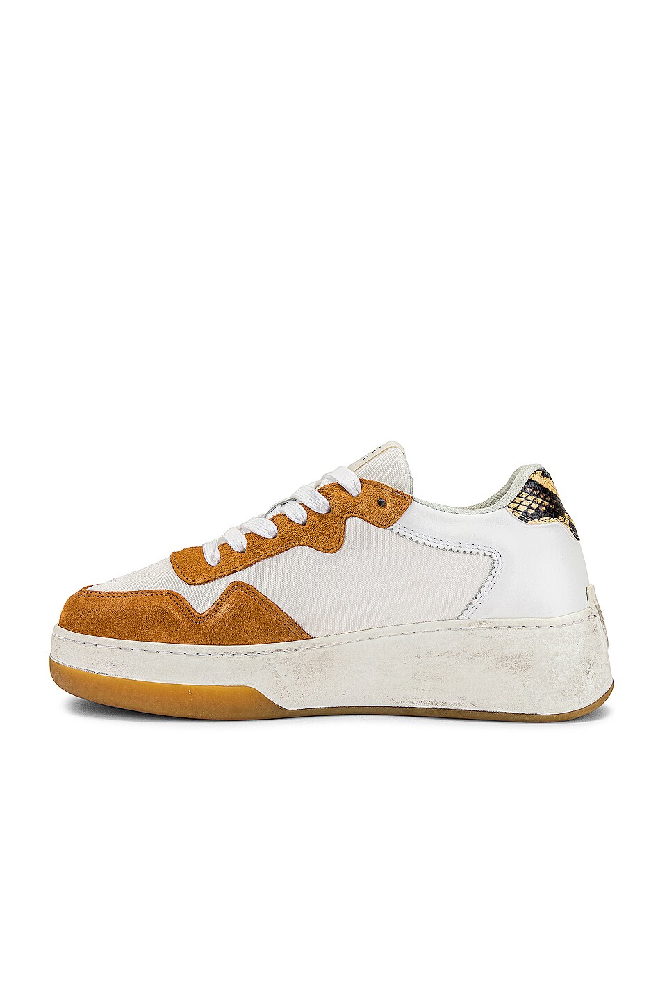 Loeffler Randall Keira Sneaker in White, Sahara & Tan | REVOLVE