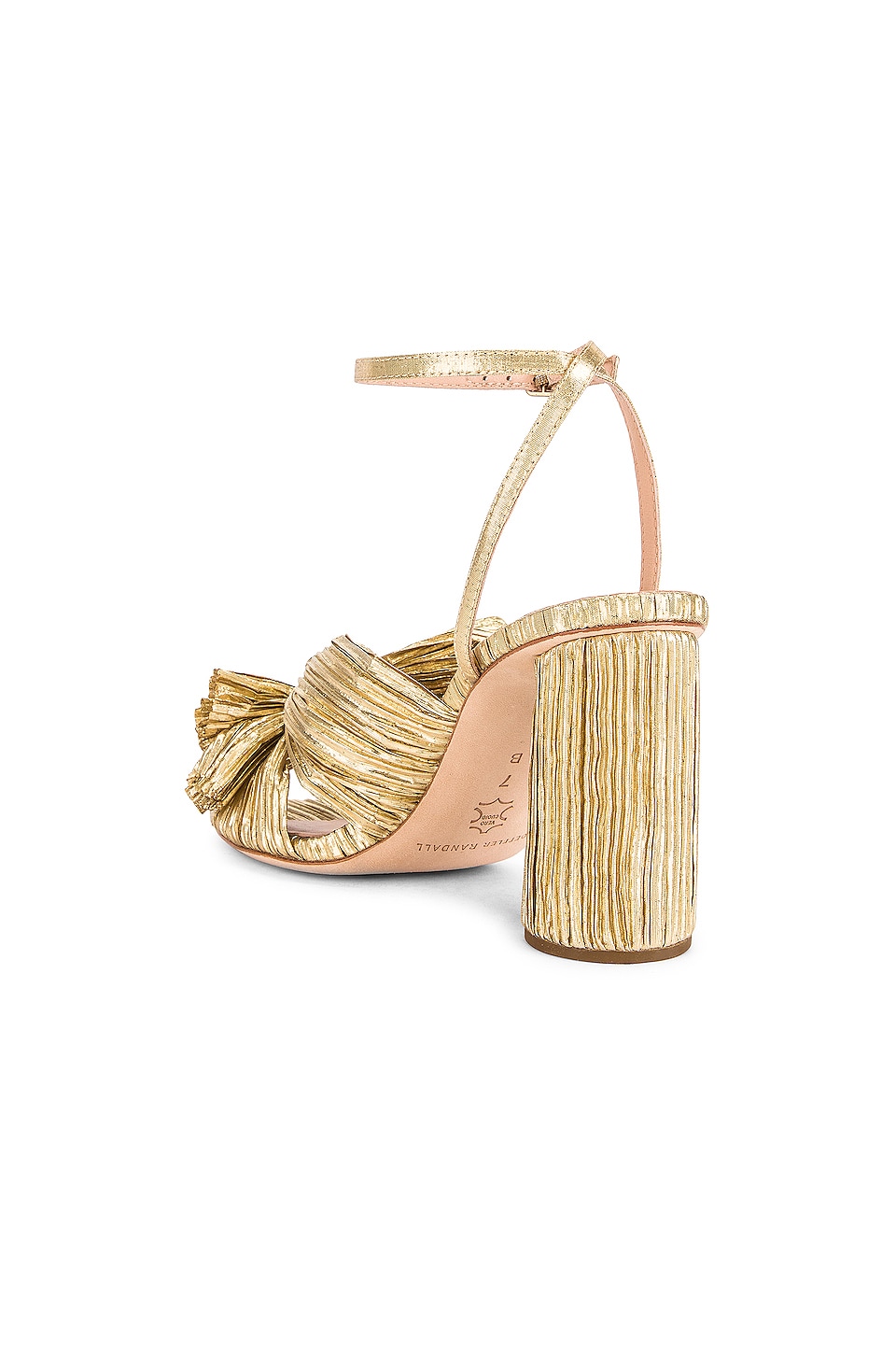 Loeffler Randall Camellia Bow Heel With Ankle Strap thumbnail