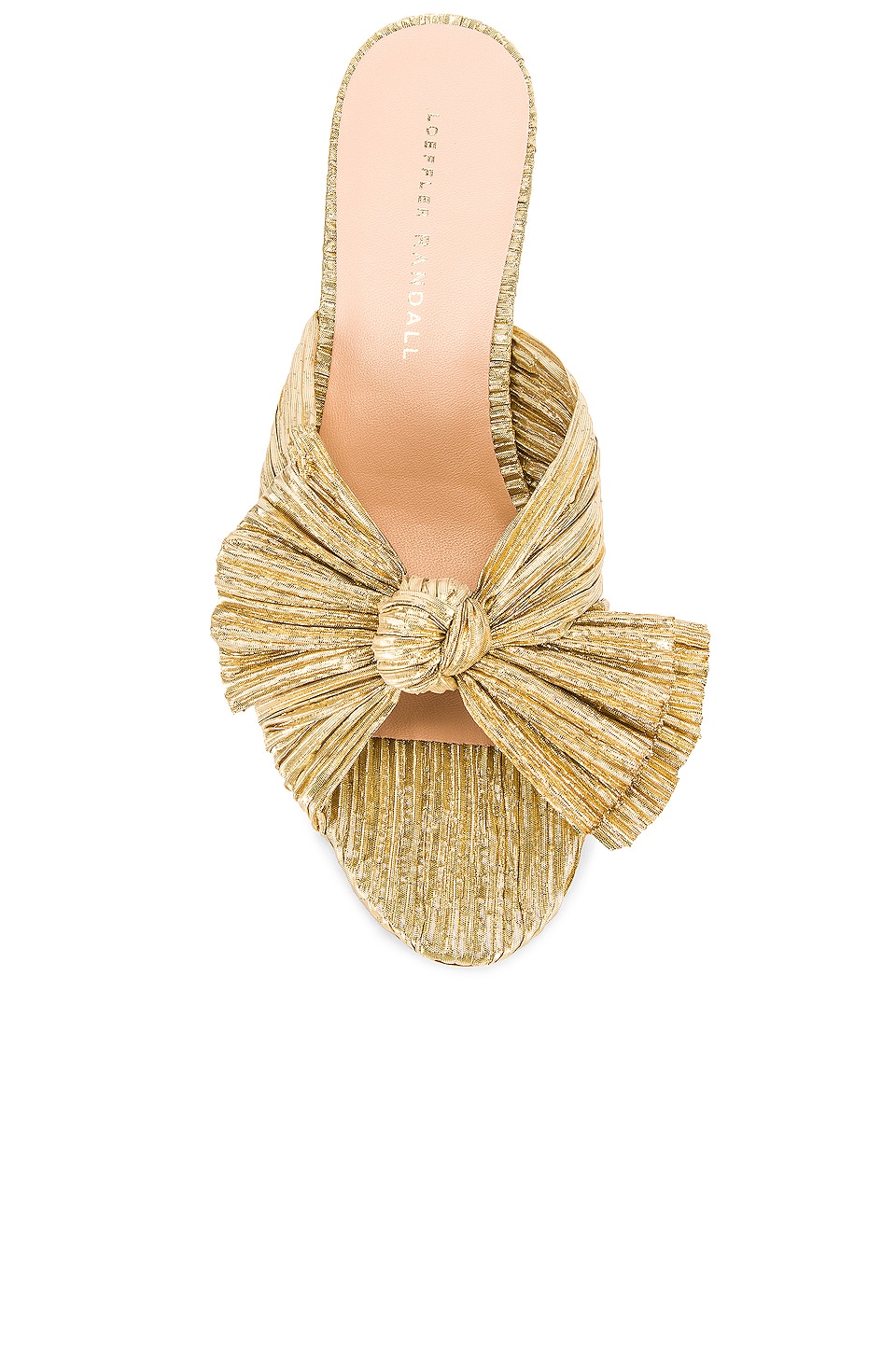 Loeffler Randall Emilia Pleated Knot Mule thumbnail