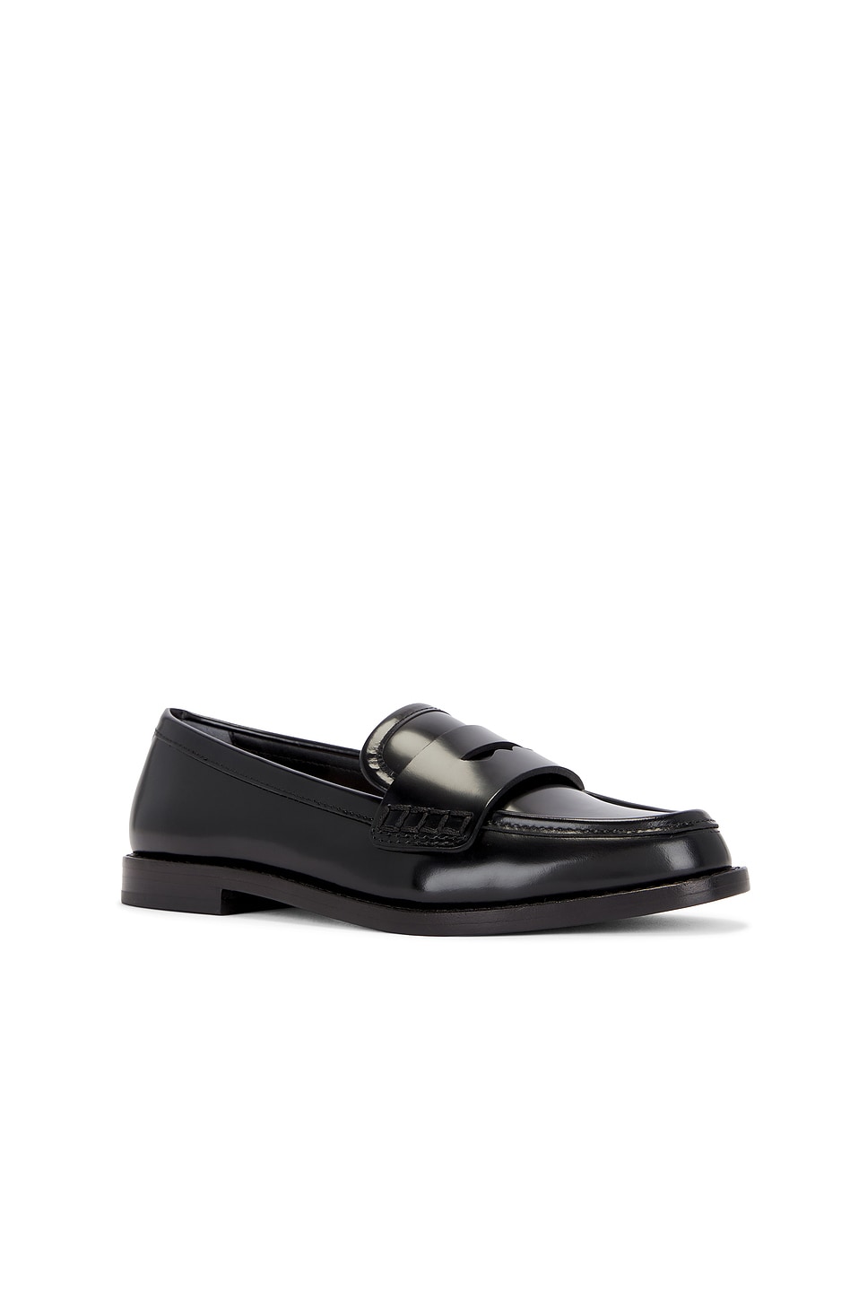 Loeffler Randall Rachel Leather Loafer thumbnail