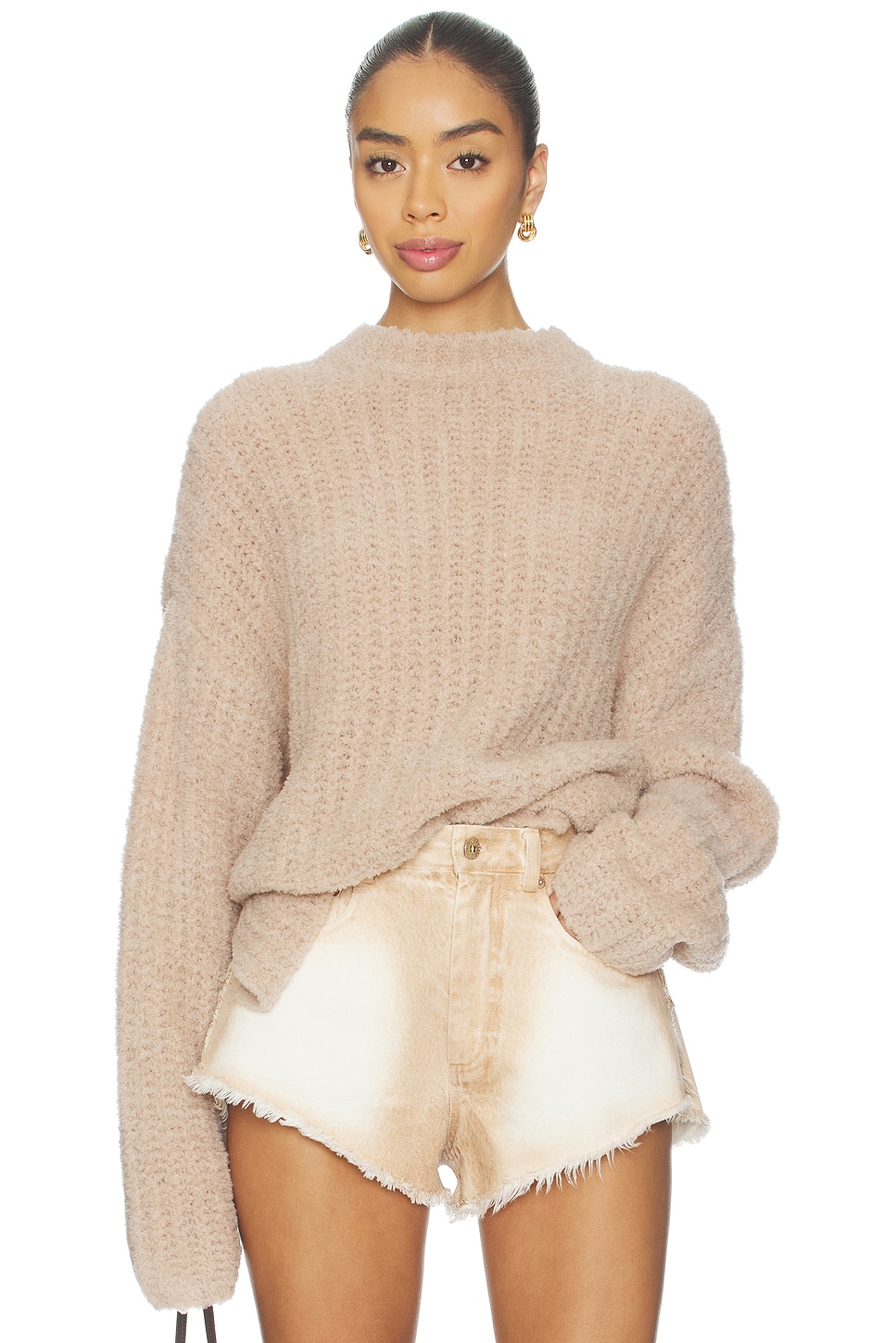 Oversized Crew Neck Sweater
