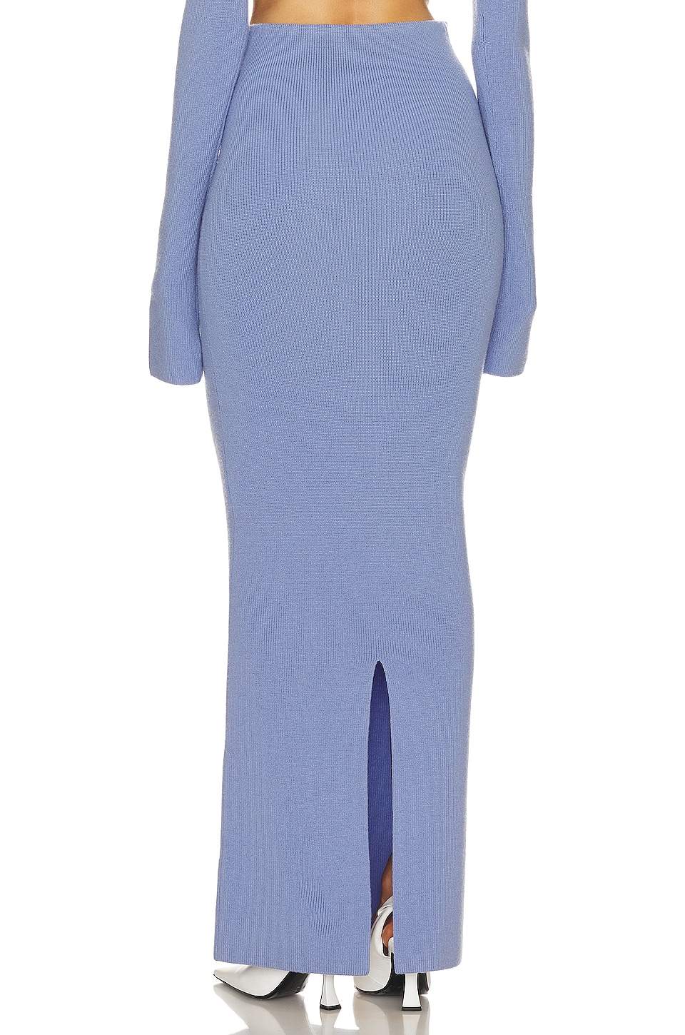 LAPOINTE Merino Wool Slim Maxi Skirt thumbnail