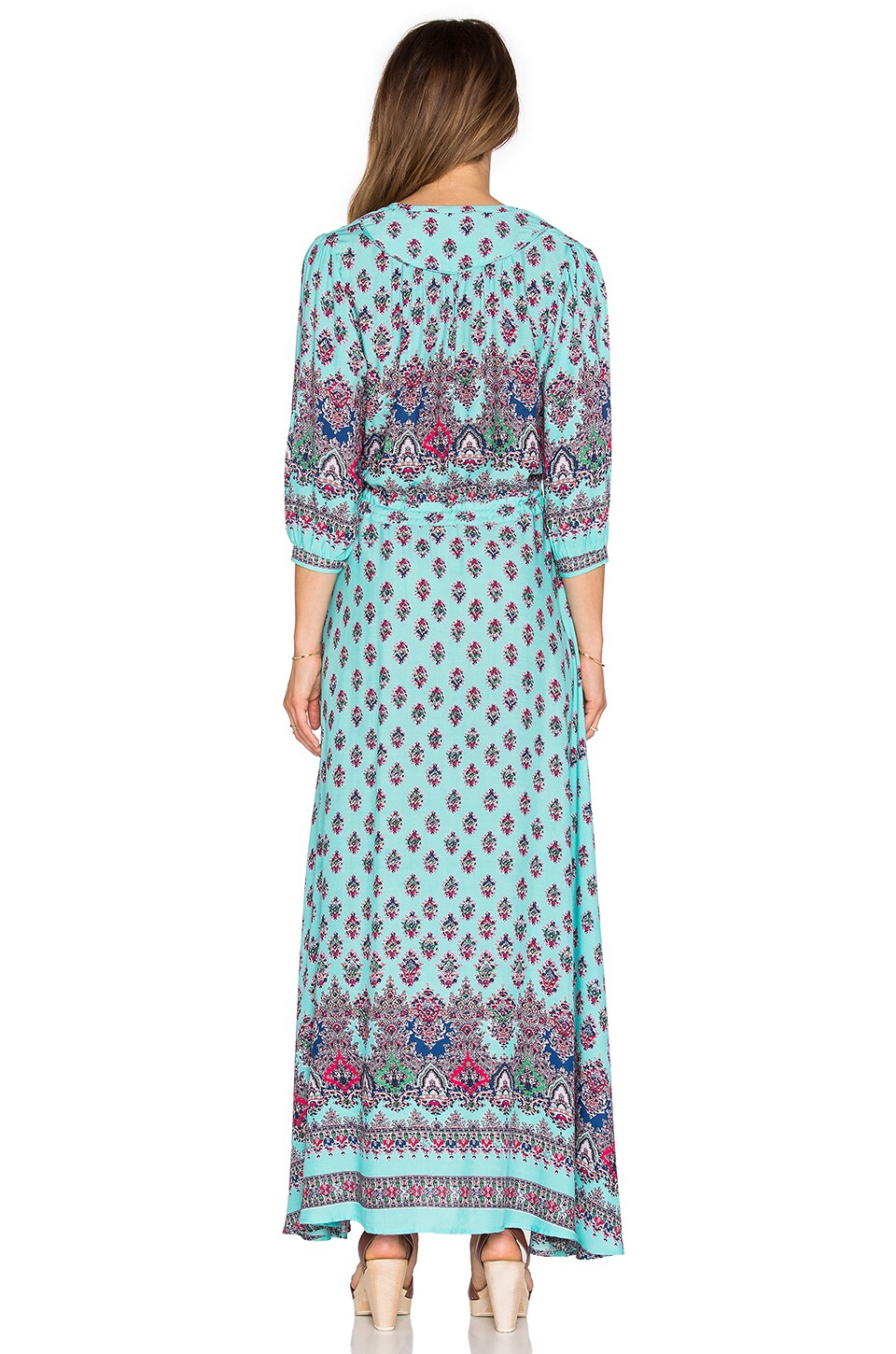 Le Salty Label Oracle Maxi Dress in Turquoise | REVOLVE