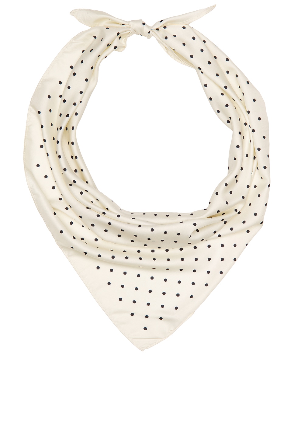 Lola Triangle Scarf in Ivory View 1 of 2