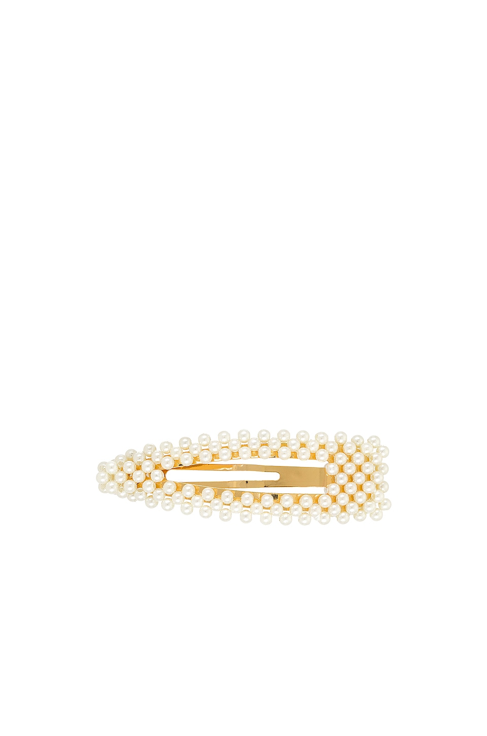 Lovers and Friends Calla Hair Clip in Pearl & Gold