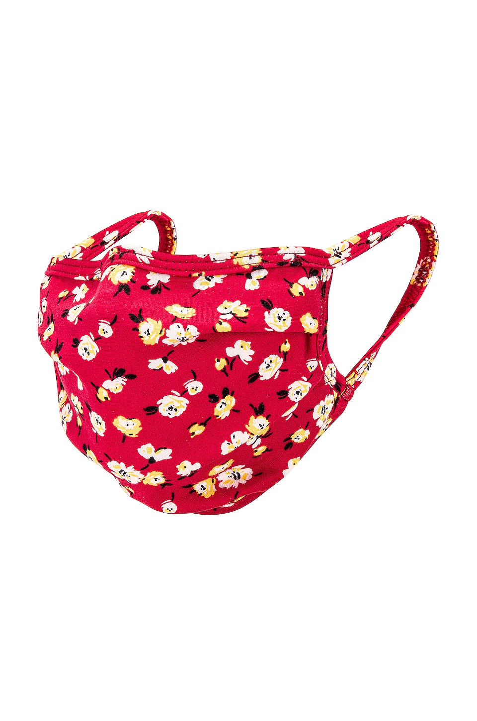 Lovers and Friends Protective Face Mask in Red Mini Floral