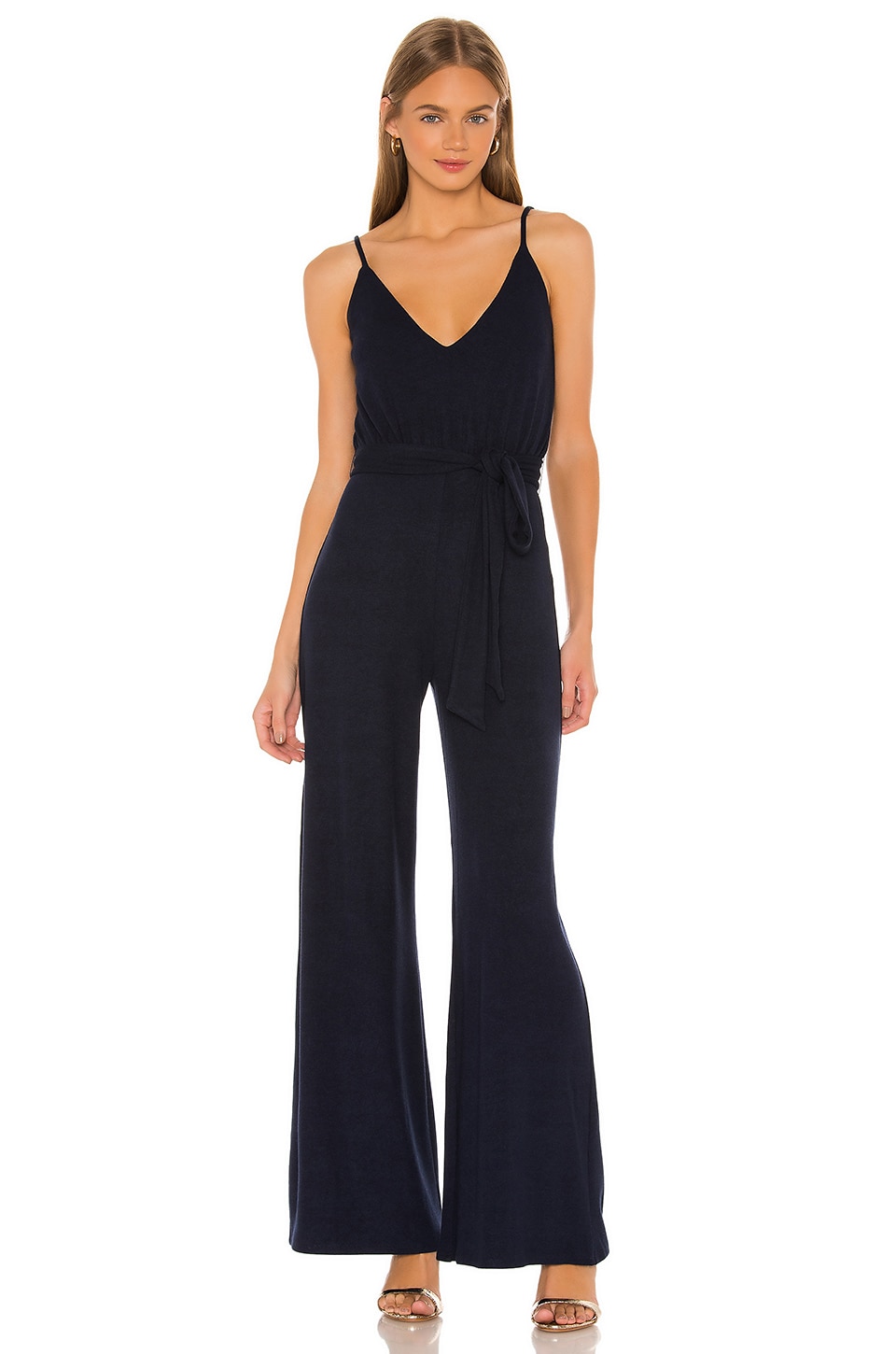 Lovers and Friends Arabella Jumpsuit in Navy | REVOLVE
