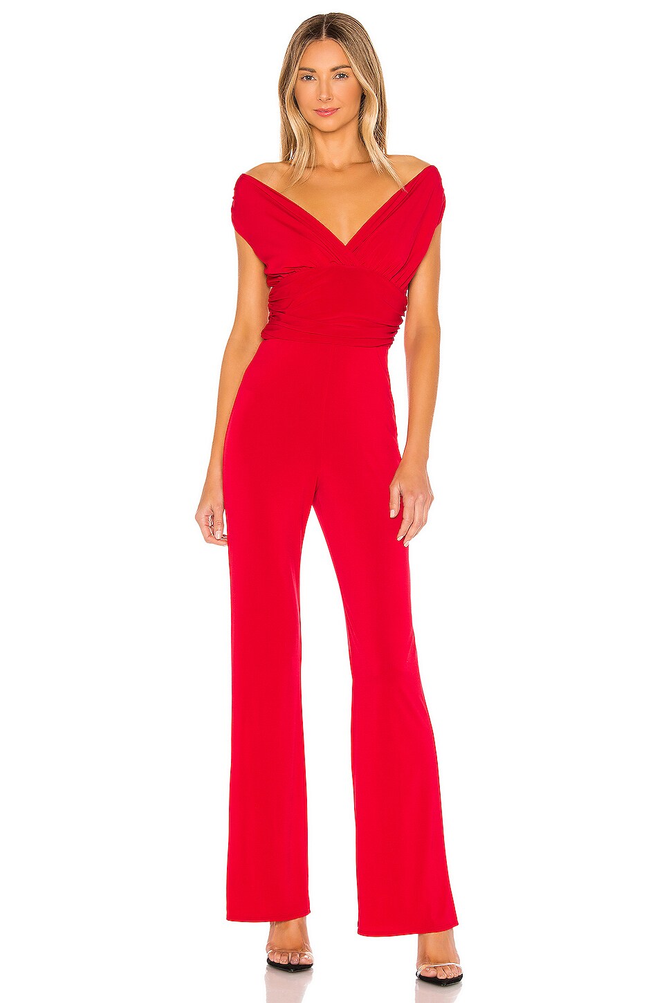 Lovers and Friends Croft Jumpsuit in Carmine Red REVOLVE