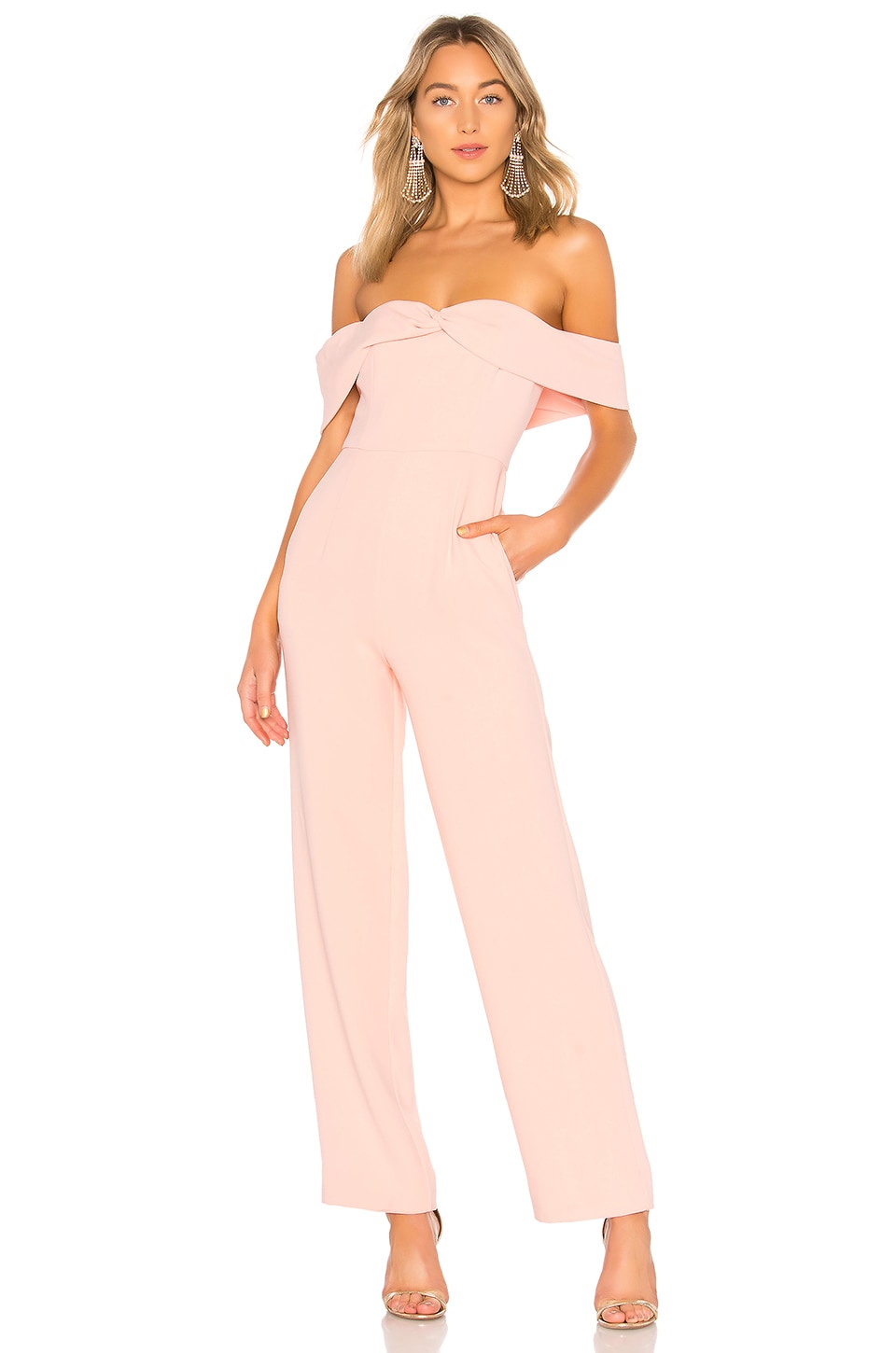 Lovers and Friends Danica Jumpsuit in Light Pink REVOLVE