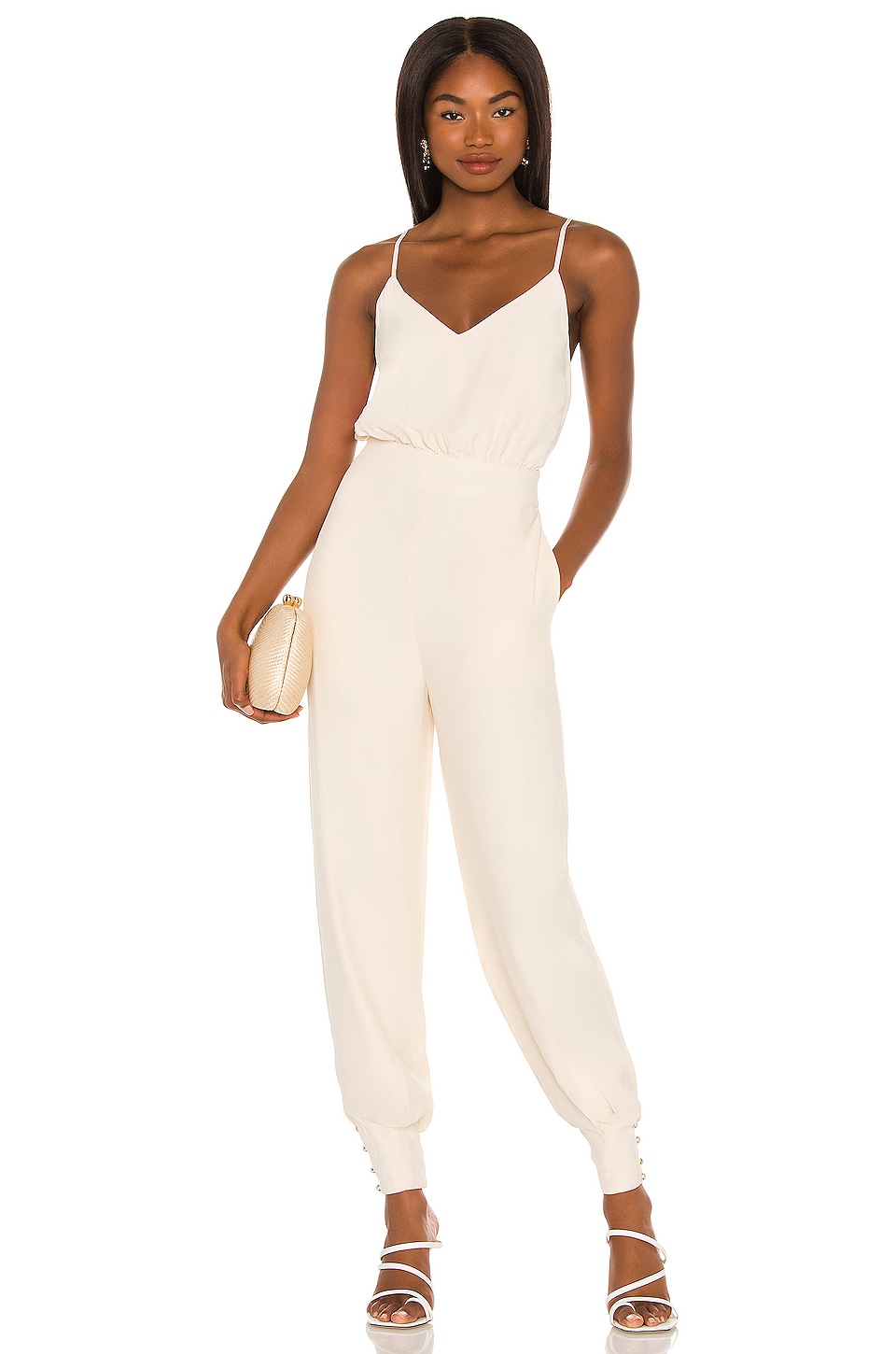Lovers and Friends Eddie Jumpsuit White