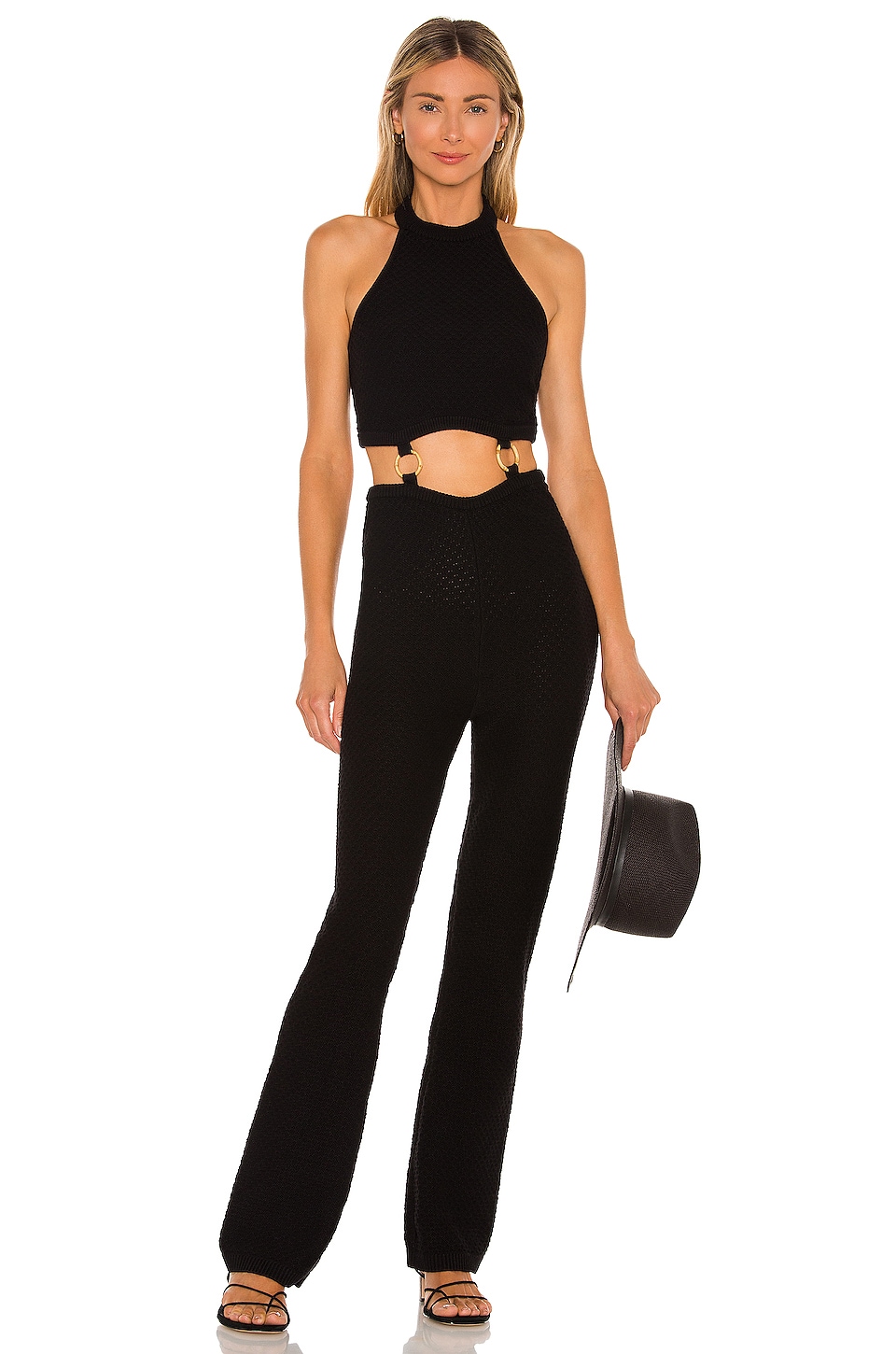 Lovers and Friends Giada Jumpsuit Black