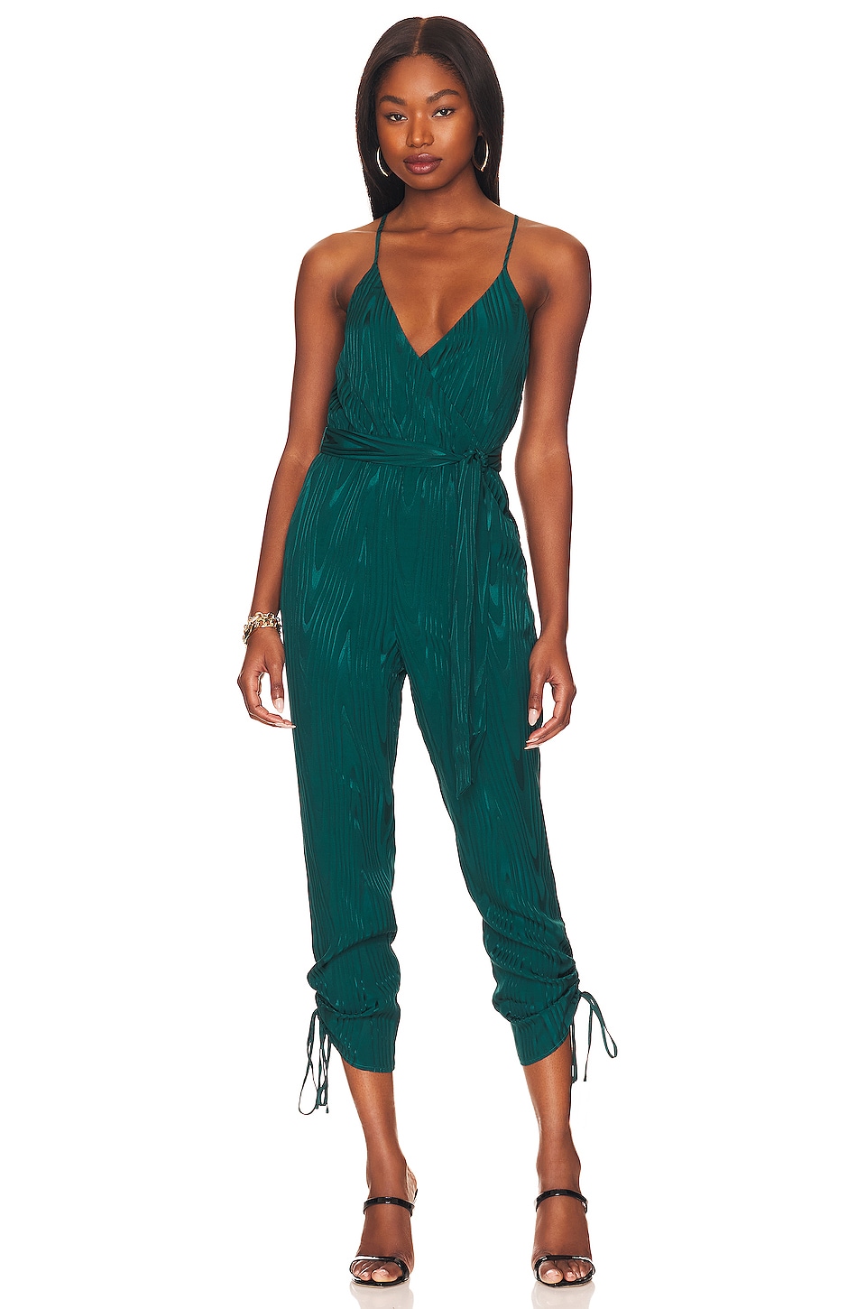 Dark store teal jumpsuit