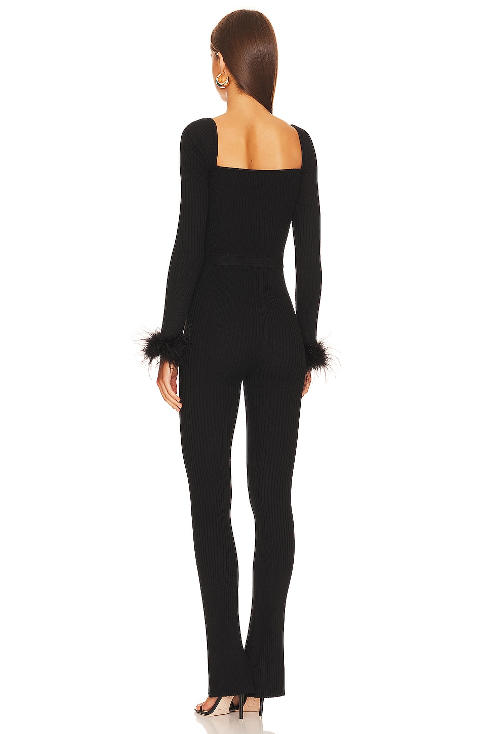 Evana Feather Jumpsuit