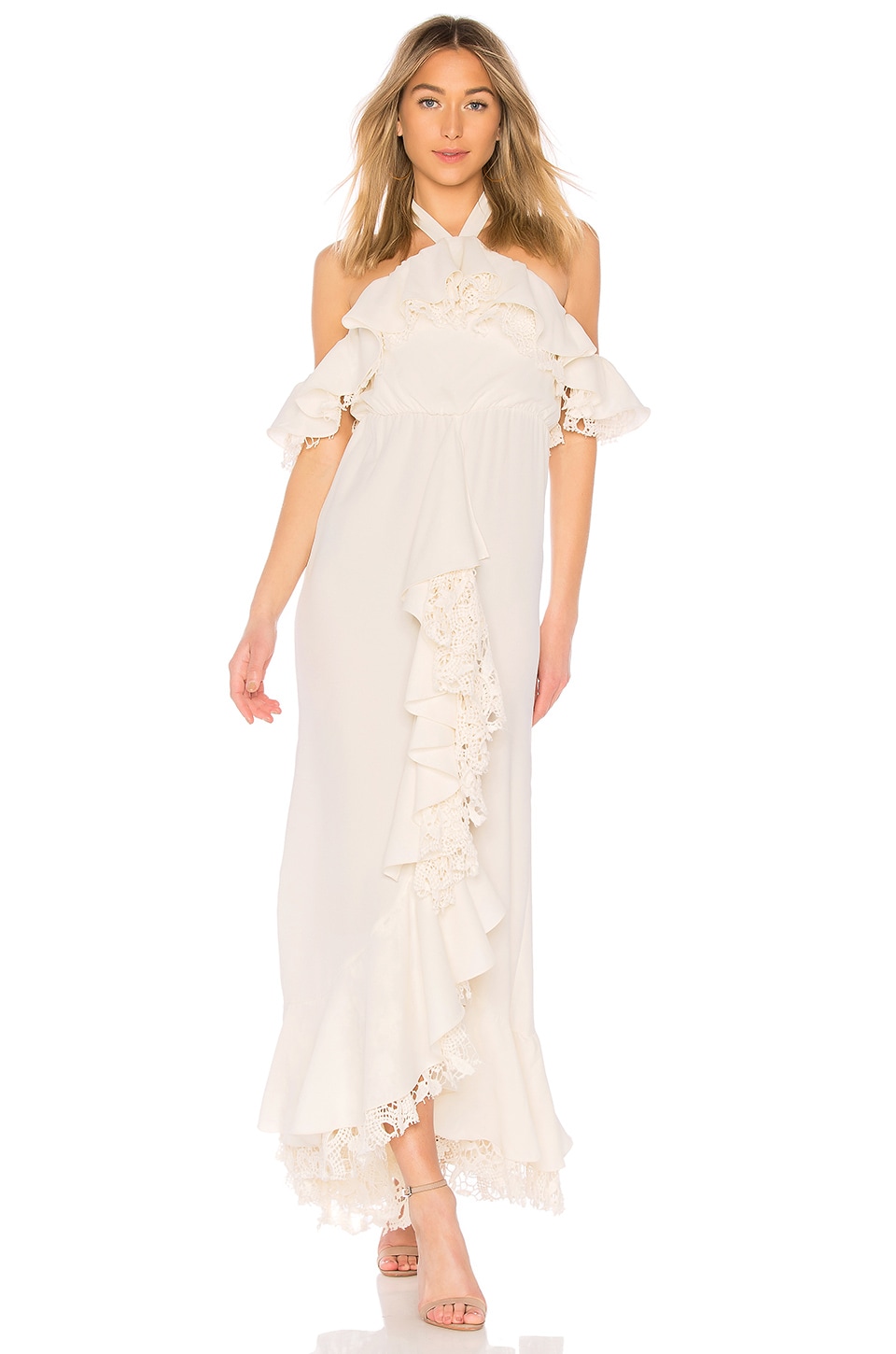 Lovers and Friends Zaya Gown in Ivory | REVOLVE