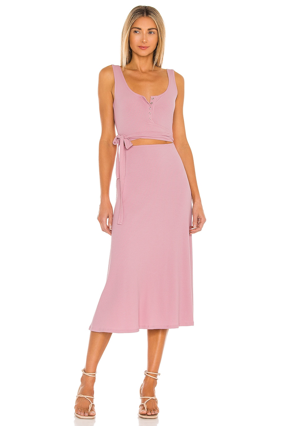 Lovers and Friends Malone Dress in Peony REVOLVE