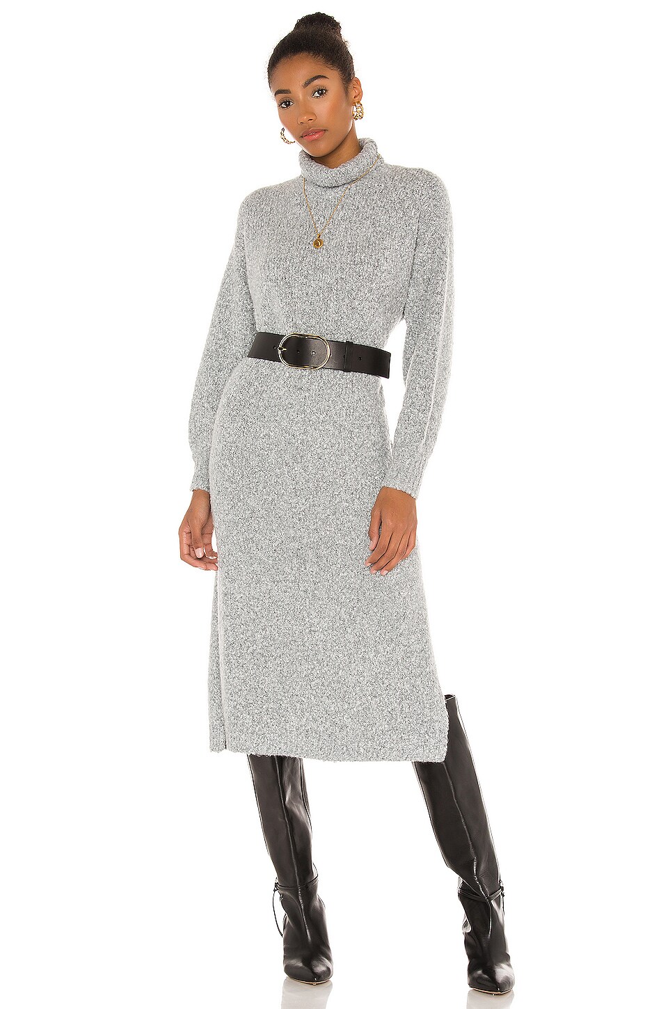 Lovers and Friends Raisa Maxi Sweater Dress in Grey | REVOLVE