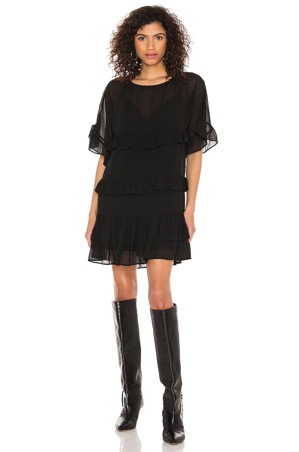 Lovers and Friends Mona Mini Dress in Black REVOLVE