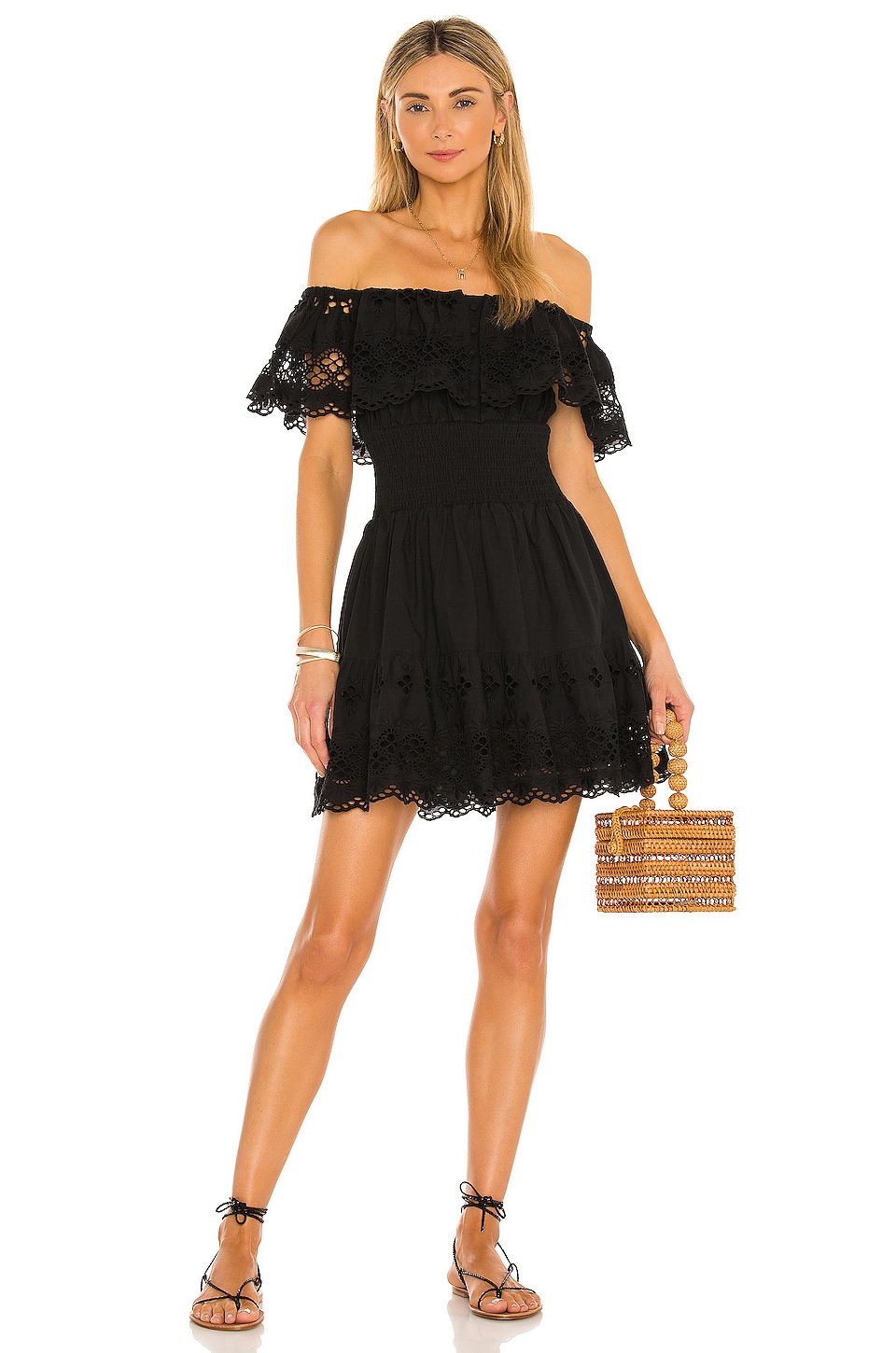 Lovers and Friends Dallas Mini Dress in Black