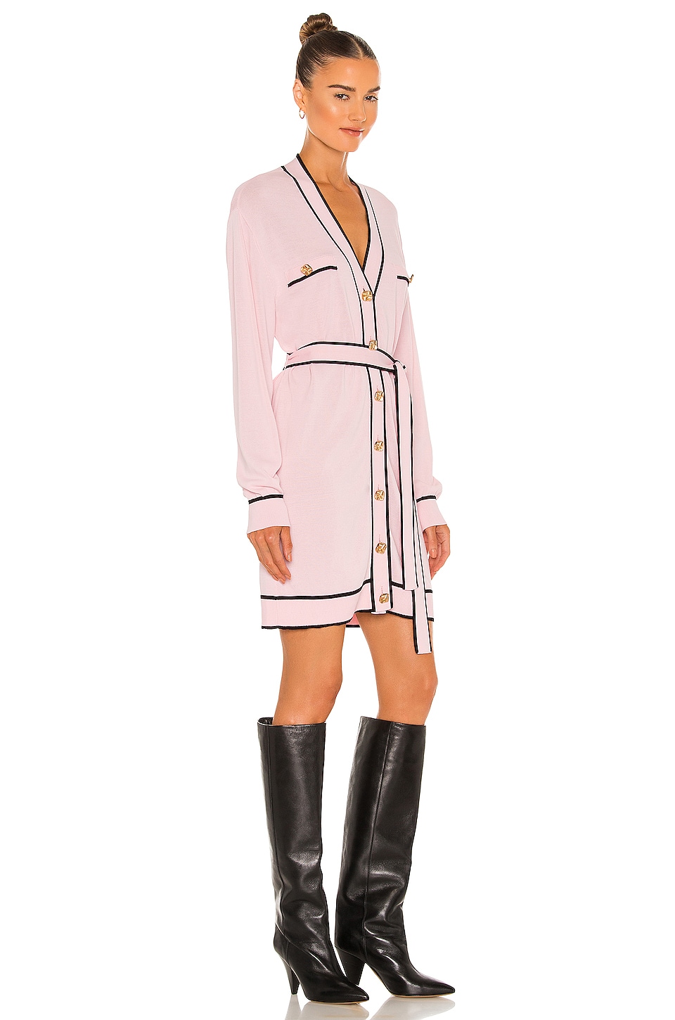 Lovers and Friends Natalie Belted Dress in Pink