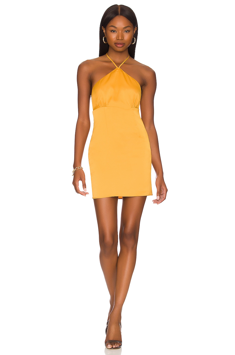 Bec and 2025 bridge mustard dress