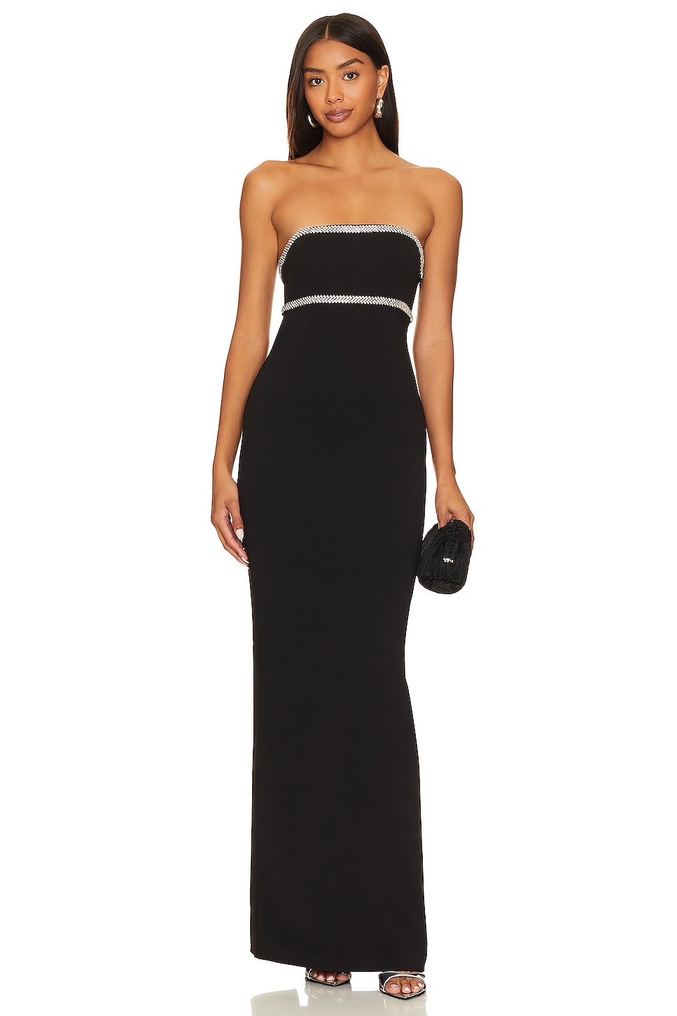 Popular Lover's and Friends-x REVOLVE Unforgettable Gown in Black-Size Small