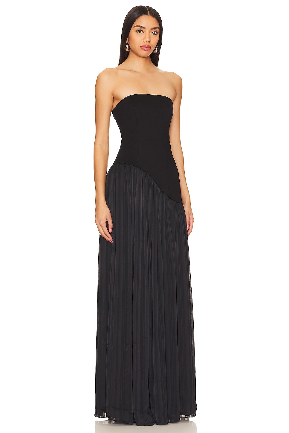 alice strapless gown