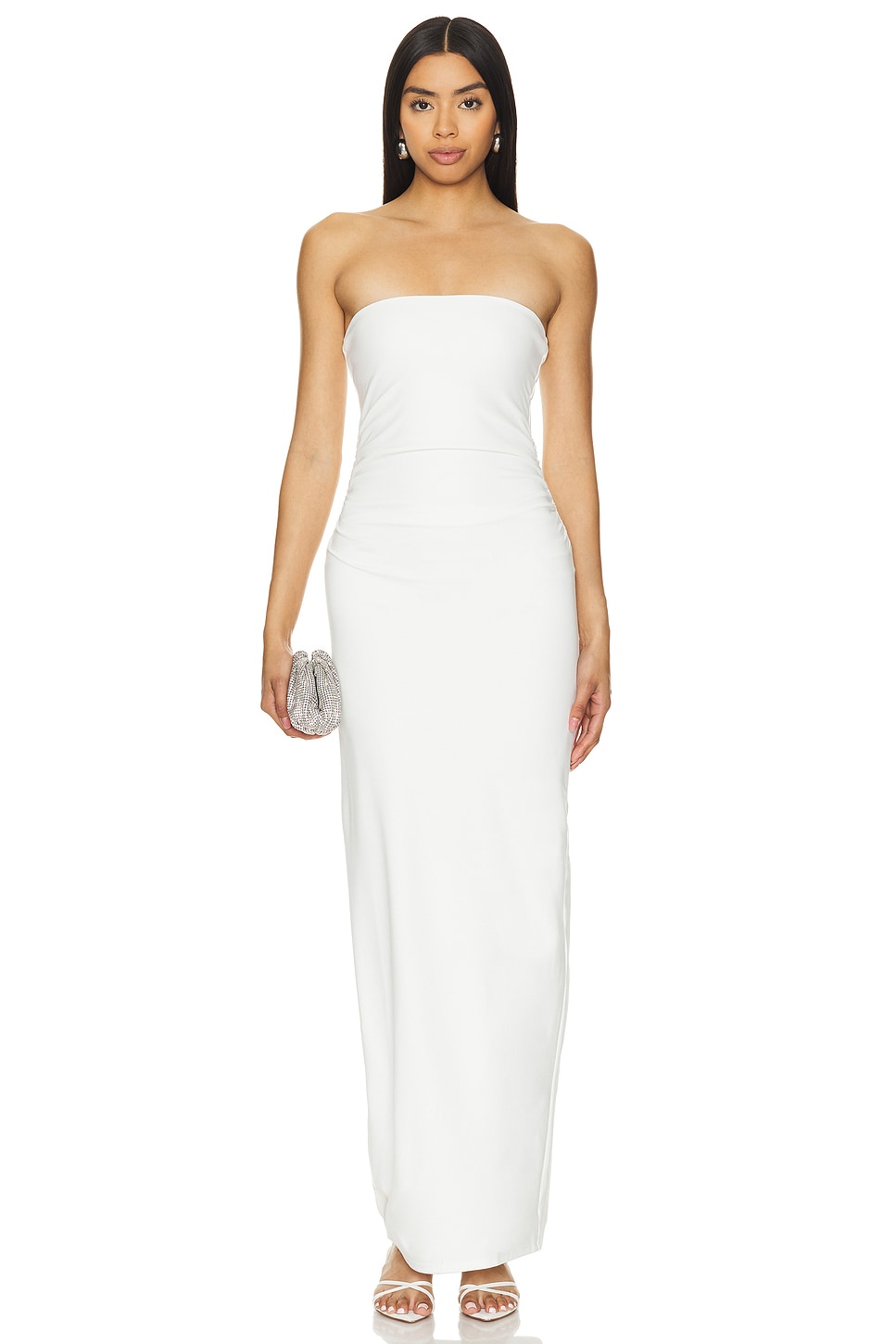 Lovers and Friends Giana Midi Dress in White | REVOLVE