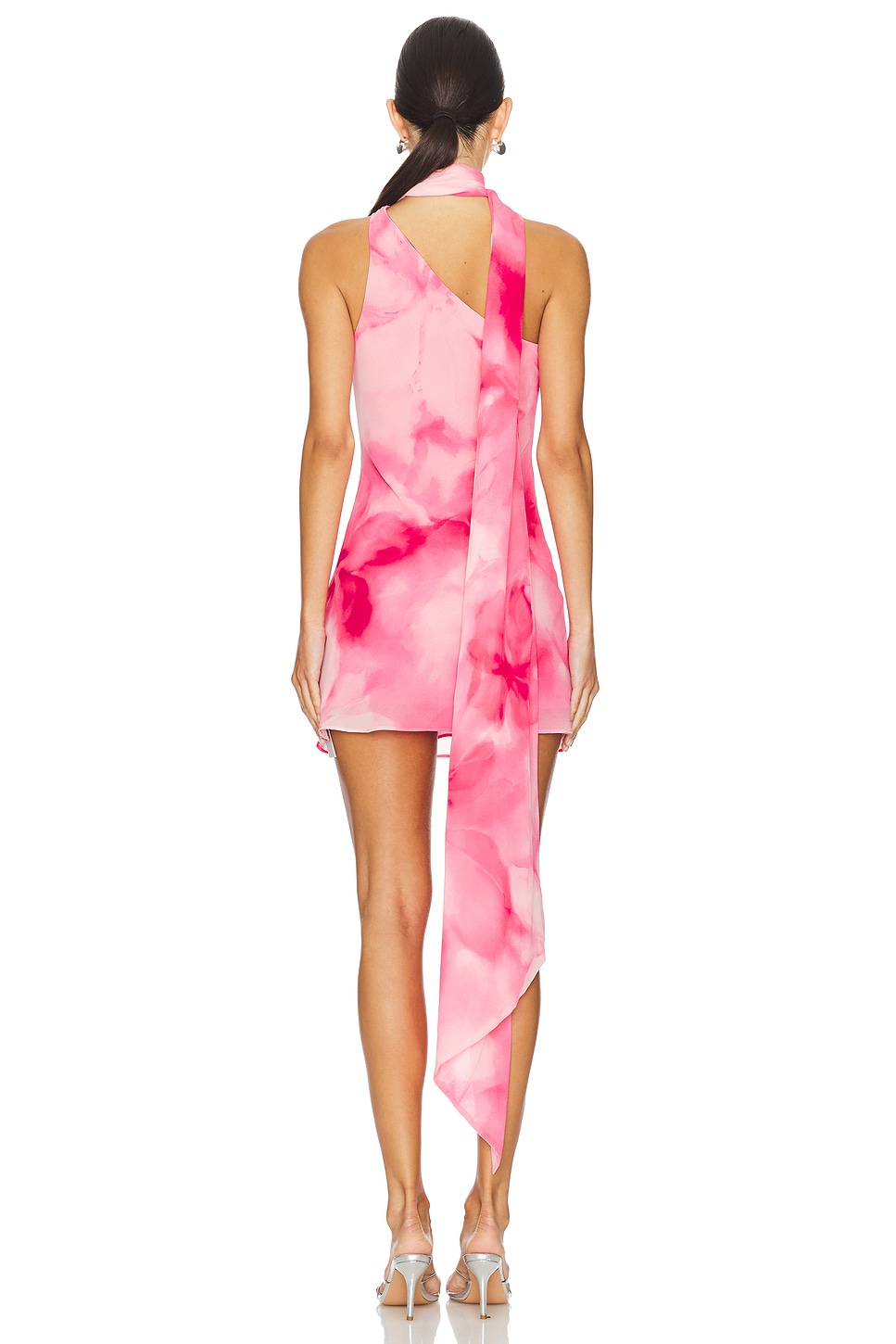 Lovers and retailer Friends Jessica Mini Dress - Pink Dye