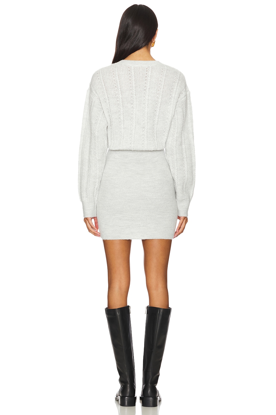 Lovers and Friends Brylee Mini Dress in Heather Grey | REVOLVE
