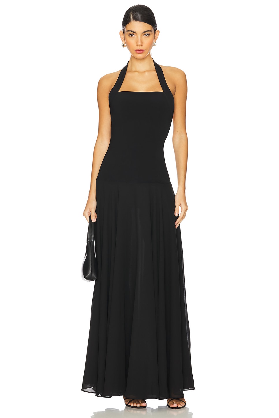 Lovers and Friends Sophie Gown in Black | REVOLVE