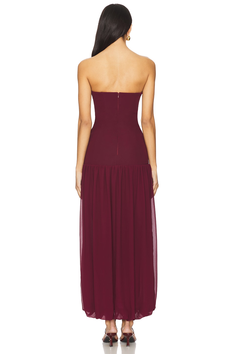 Lovers and Friends Laken Dress in Maroon | REVOLVE Lovers and Friends Laken Dress in Maroon | REVOLVE